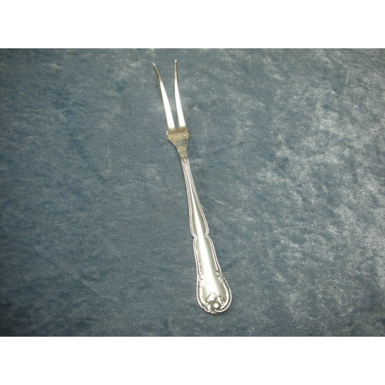 Liselund silver plated, Cold cuts fork, 14.5, Fredericia silver-1