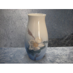 Vase with flower branch no 343/5249, 20.5x7.5 cm, Bing & Grondahl