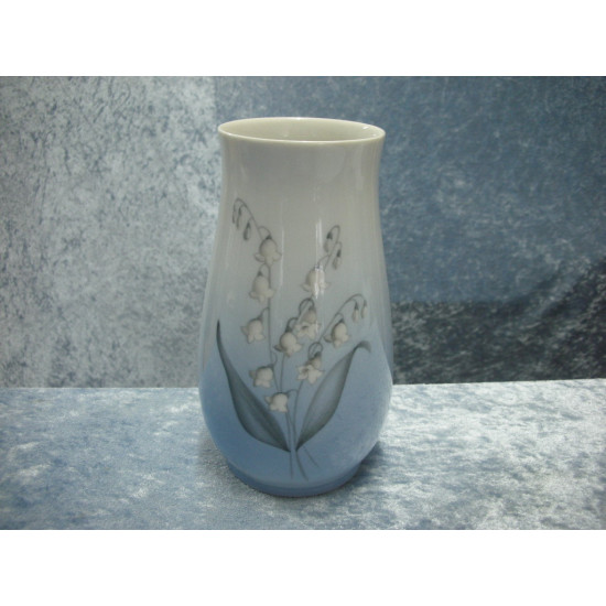 Vase med liljekonval nr 57/210, 17x7 cm, 1 sortering, Bing & Grøndahl