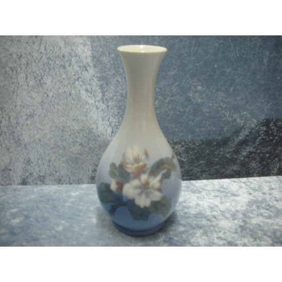 Vase with flowers no. 53/51, 21.5X4.5 cm, First sorting, Royal Copenhagen