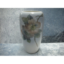 Vase med blomster nr 2630/1049, 23x9.2 cm, 1 sortering, Royal Copenhagen