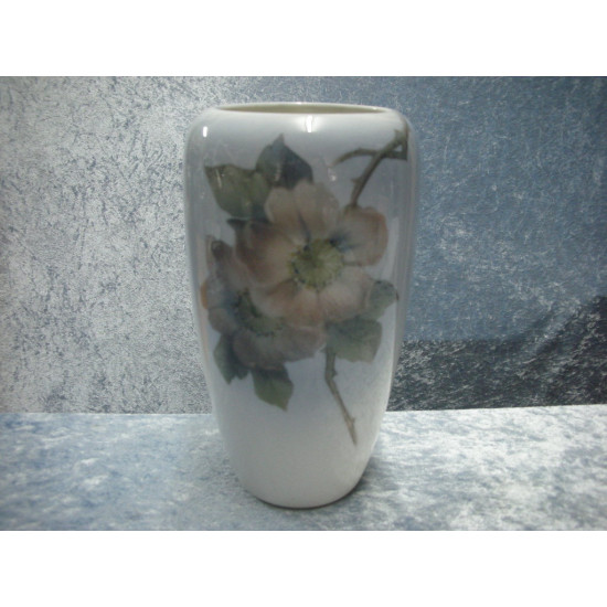Vase with flowers no. 2630/1049, 23x9.2 cm, First sorting, Royal Copenhagen