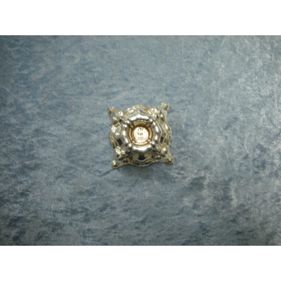 Silver Rococo Candlestick small, 6.5x5 cm