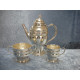 Silverplate Coffee Pot Sugar Bowl and Creamer, 25 cm, Astral Exclusivity