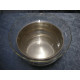 Sølvplet skål med glasindsats, 12.8x25 cm, B&T