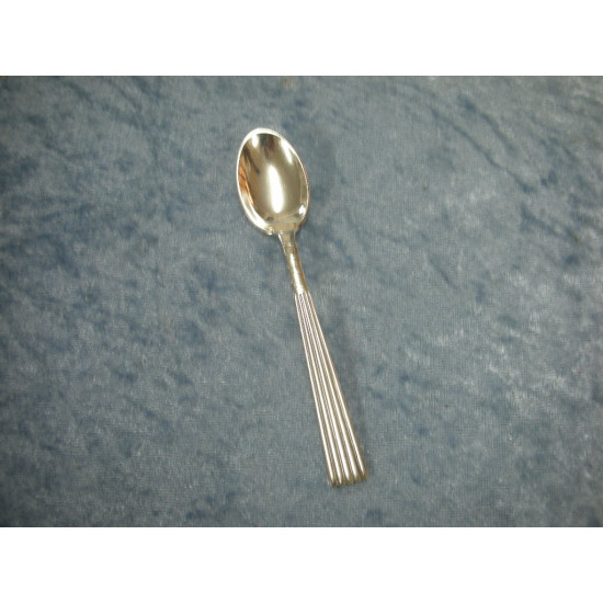 Plissé sølvplet, Teske, 11.8 cm-2