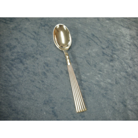 Plissé sølvplet, Dessertske, 17.8 cm-2