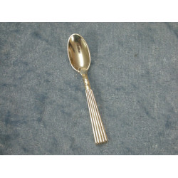 Plissé sølvplet, Saltske, 6.3 cm-2