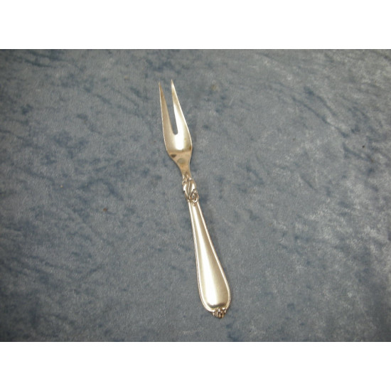 Hertha silver plated, Cold cuts fork, 15.5 cm, Cohr-2
