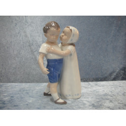 Boy and girl / Love refused no 1614 + 406, 17.5 cm, Factory first, Bing & Grondahl-1