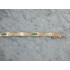 Sterling sølv Armlænke / Armbånd med jade, 18.5 cm