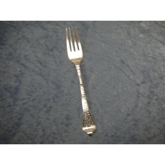 Antique Rococo silver plated, Child Fork, 16 cm, O.V.Mogensen-2