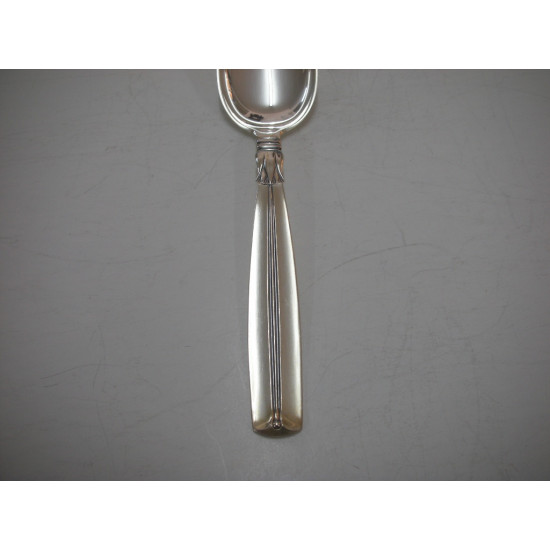 Lotus sølv bestik, Middagsske / Spiseske / Suppeske Ny, 19.5 cm, Horsens sølv