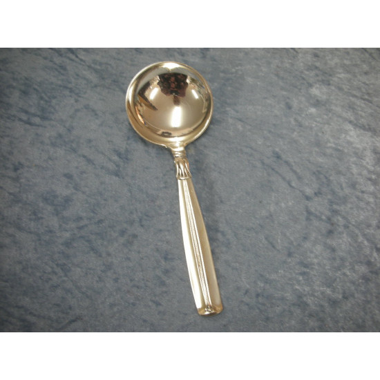 Lotus silver, Serving spoon / Compote spoon, 19 cm, Horsens silver-2