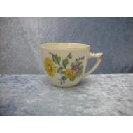 Saxon flower cream, Coffee cup no 102, 6x7.5 cm, Factory first, Bing & Grondahl