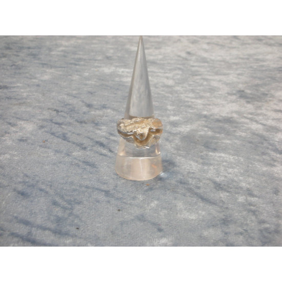 Sterling silver Finger ring size 60 / 19.1 mm, Michelsen