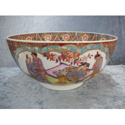 Large Imari bowl from Japan, 18.5x39.5 cm