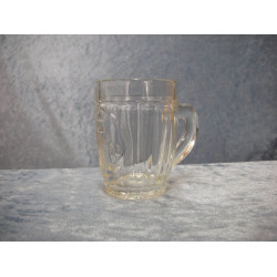 Glass child mug with monkey, 7.5x5.3 cm