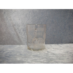 Glas Barnekrus / Børnekrus Den artige Dreng, 6.8x5.5 cm, Kastrup