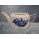 Blue Flower braided, Teapot without lid no 8117, 10x23x9 cm, Royal Copenhagen