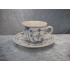 Blue fluted, Coffee cup set, 6x7.5 cm, Kahla