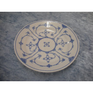 Blue fluted, Side plate / Cake plate, 15.5 cm, Made in GDR