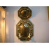 Light shield in brass, 60x31 cm