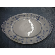 Blue fluted plain, Bottom dish no. 217 for Tureen, 41x25.5 cm, 2 sorting, Royal Copenhagen-4