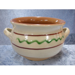 Bowl with handles, 15x28x23 cm, Rodeled, Praesto Keramik