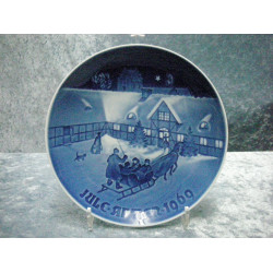 Christmas plate, 1969, 18 cm, Factory first, Bing & Grondahl