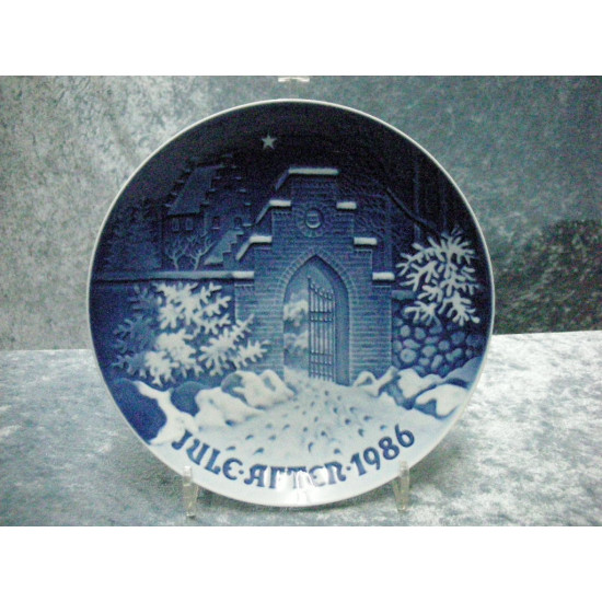 Christmas plate, 1986, 18 cm, Factory first, Bing & Grondahl
