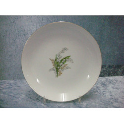 Lily of the valley, Deep plate, 21.5 cm, Krautheim Selb Bavaria