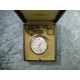 Silver Pocket watch with chain. 4.8 cm