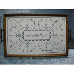 Fluted Tray, 55.5x35.5 cm