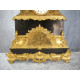 Gilded French Fireplace clock / Console clock, 55x39x23 cm