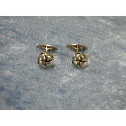 Gold-plated 830 silver Cufflinks knots, 1.4 cm