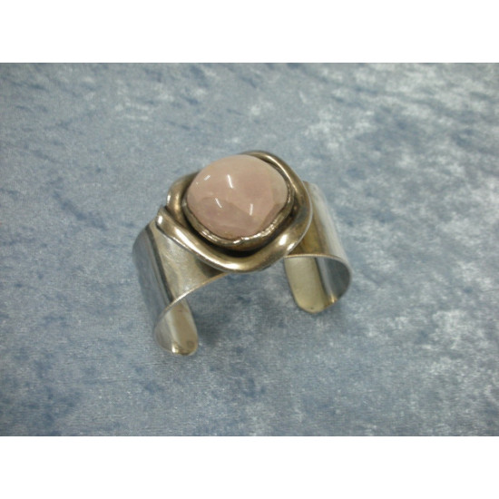 Armbånd / Armring med rosa quartz, WA