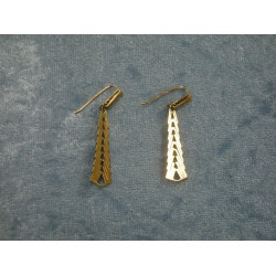 14 carat Geneva Studs / Earrings, 4 cm / 8 pins