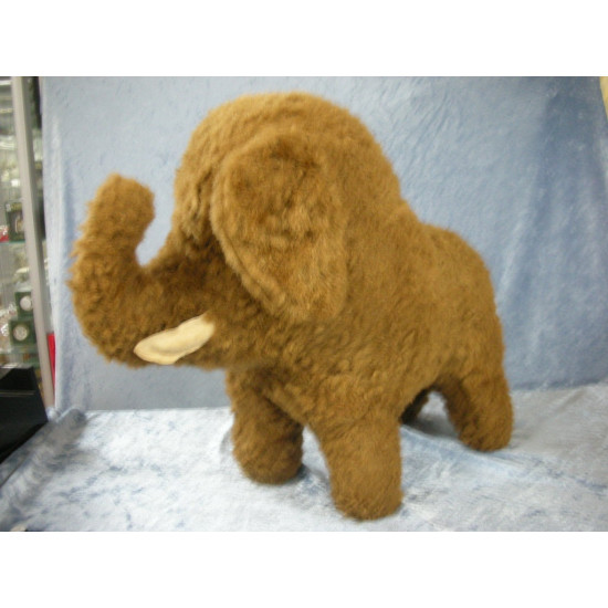 Old Plush Elephant, 37x48 cm