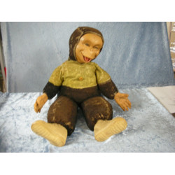 Old rubber Plush Monkey, 55 cm, Bijou Toys New York