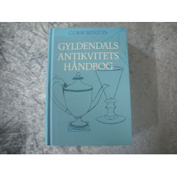 Gyldendals antikvitets håndbog, 23.5x16 cm