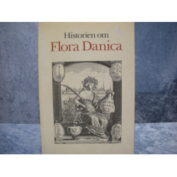 The story of Flora Danica book, 28.5x18.5 cm