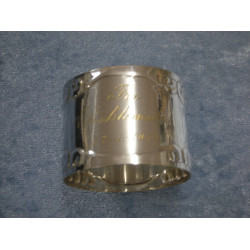 Napkin Ring silver plated, 3.4x4.5 cm