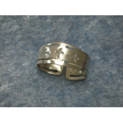 Napkin ring in tin Club, 3x4.5x2 cm, Cawa