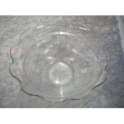 Glas indsats med bølget kant, 12x25 cm (20 cm)