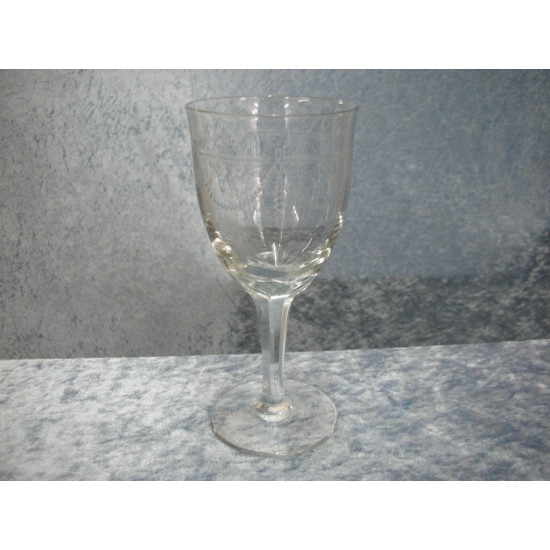 Unknown Wine glass with tendrils, 18 cm high