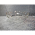 Glas indsats med bølget kant, 8.7x21.5 cm (16.5 cm)