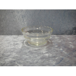 Glas indsats med takket kant, 4.5x9.5 cm (8.3 cm)
