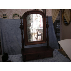 Table mirror with 1 drawer, 55x39x22.5 cm