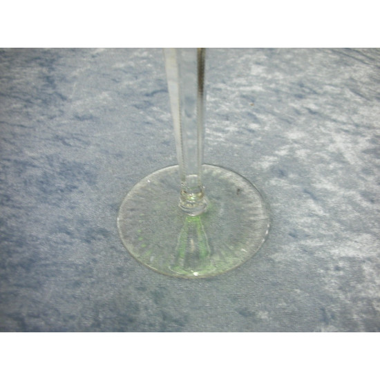 Bøhmisk glas, Snaps / Portvin lysebrunt, 12 cm